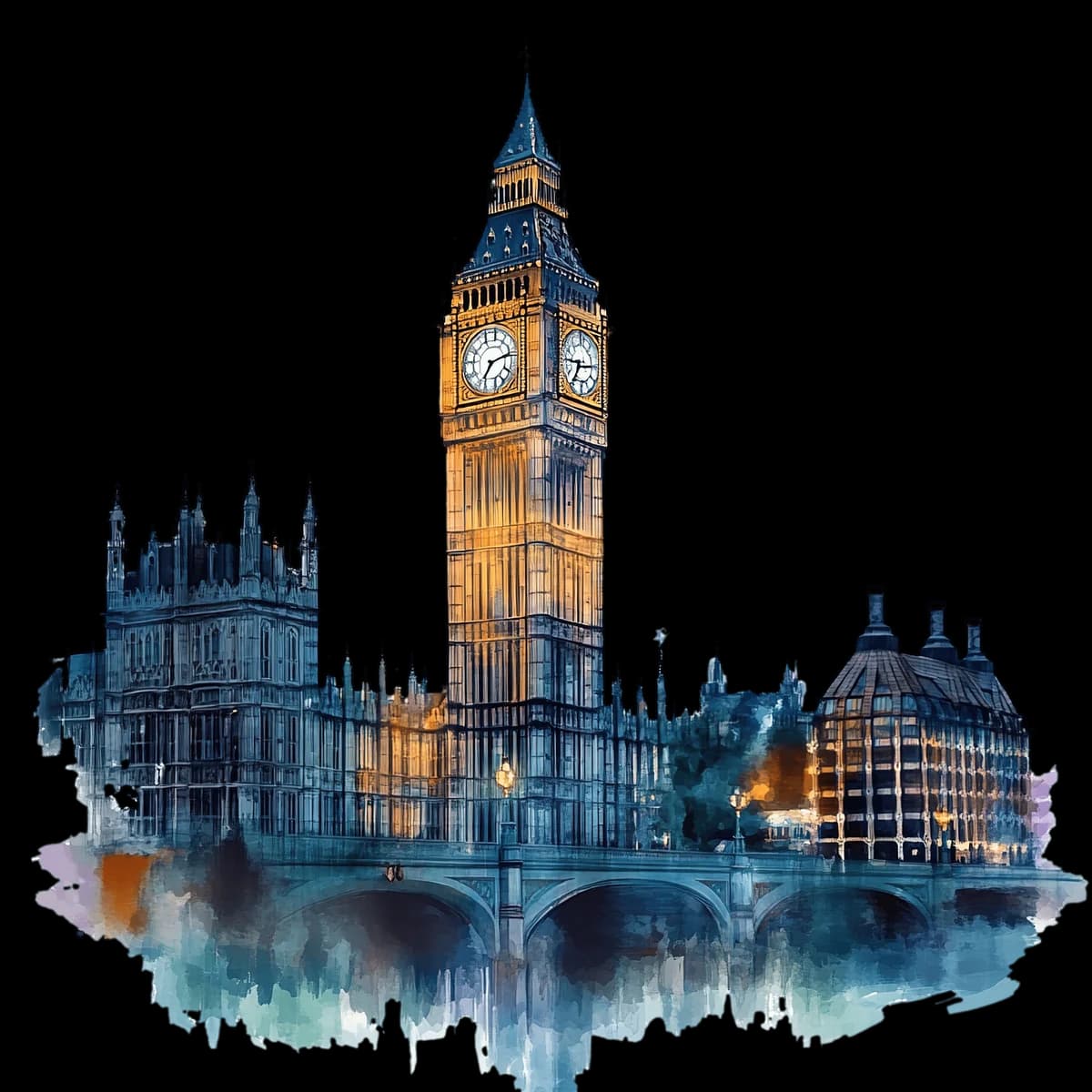 London skyline representing Brylo's UK base